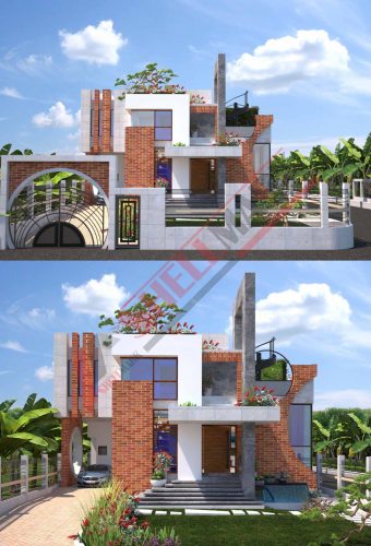 Low Cost Duplex House Design in Bangladesh